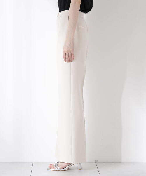 PROPORTION BODY DRESSING（プロポーションボディドレッシング）の「美脚フレアーパンツ / 1215230602（その他パンツ・レディース・ホワイト系その他/ブラック・MEDIUM/SMALL/P/S）」の19枚目の写真