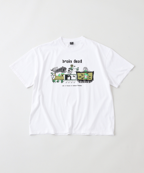 [Brain Dead] ブレインデッド Tシャツ T-Shirt (送料関税込み) JOINT WORKS tシャツ BRAIN DEAD/ブレインデッド NEURO FREE