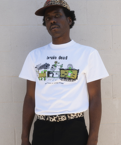 BRAIN DEAD 関税込 人工楽園Tシャツ セール】BRAIN DEAD / ブレインデッド ARTIFICIAL PARADISE T