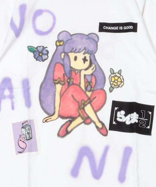 ROYAL FLASH(ロイヤルフラッシュ)の「Guernika/ゲルニカ/らんま1/2 Paint T-shirt / シャンプー(Tシャツ/カットソー・メンズ・ホワイト・L/XL)」の20枚目の写真
