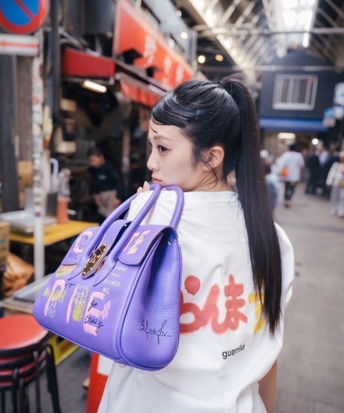 ROYAL FLASH(ロイヤルフラッシュ)の「Guernika/ゲルニカ/らんま1/2 Paint T-shirt / シャンプー(Tシャツ/カットソー・メンズ・ホワイト・L/XL)」の10枚目の写真