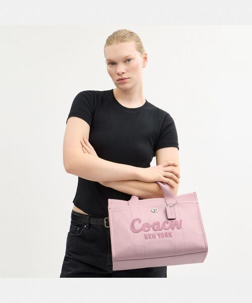 COACH(コーチ)の「カーゴ トート バッグ(トートバッグ・レディース・ピンク系その他・ONE)」の8枚目の写真
