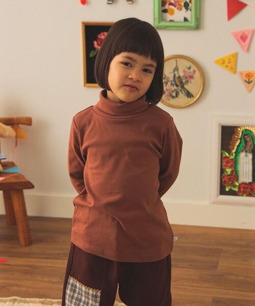 タートルネック トップス 2025FW （90～140cm）（Tシャツ/カットソー