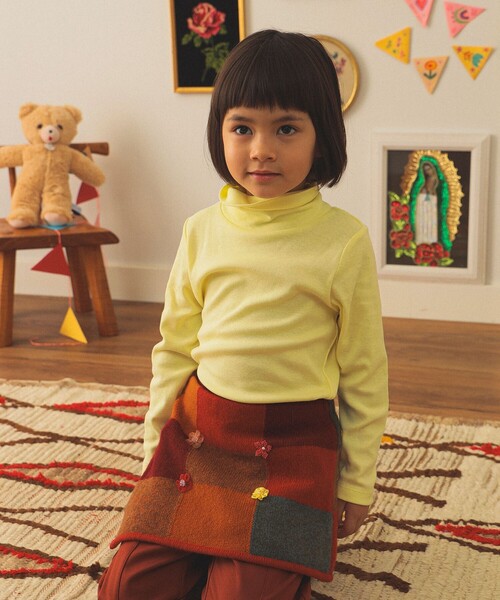 タートルネック トップス 2025FW （90～140cm）（Tシャツ/カットソー