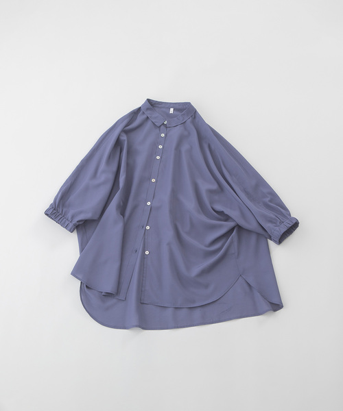 セール】Cloche COOL ローン6分袖シアーシャツ（シャツ/ブラウス