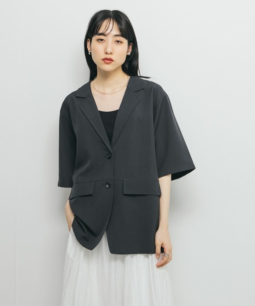 新品 KBF ルーズライトジャケット KBF（ケイビーエフ）の「ルーズライトジャケット（テーラード