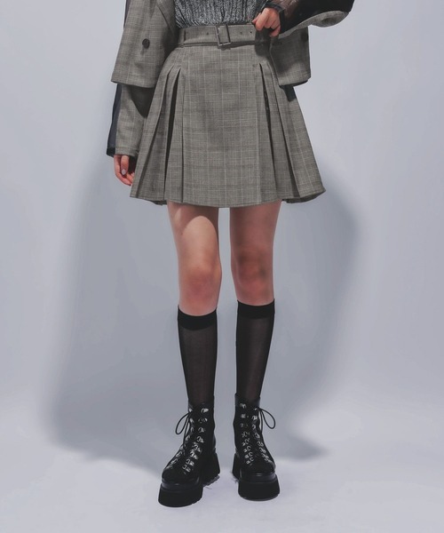 HARE（ハレ）の「タックプリーツシアースカパン(HARE)（その他パンツ・レディース・ブラック/ブラウン・FREE）」の8枚目の写真