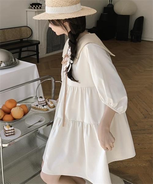 y's ティアードワンピース Ray BEAMS（レイ ビームス）【別注】GYMPHLEX / ティアード