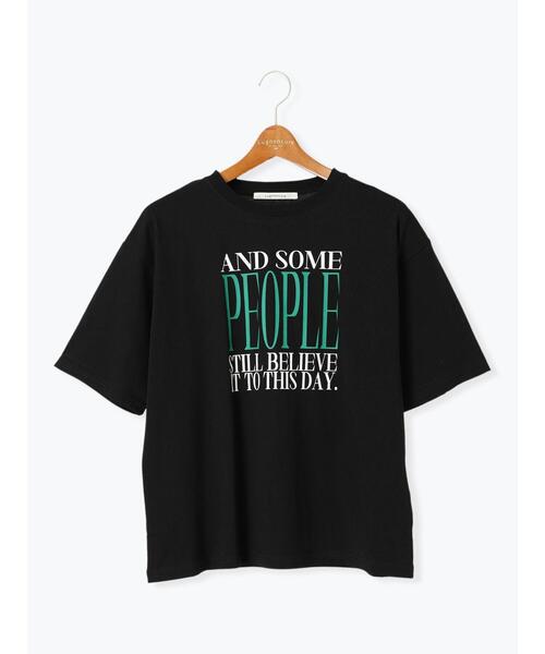 セール】【接触冷感】ビッグロゴリラックスTシャツ（Tシャツ