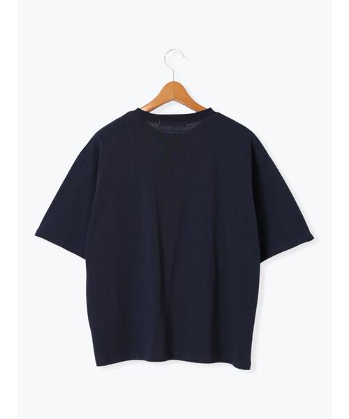 Lugnoncure（ルノンキュール）の「【接触冷感】ビッグロゴリラックスTシャツ（Tシャツ/カットソー・レディース・ネイビー/ブラック/オフホワイト・F）」の16枚目の写真
