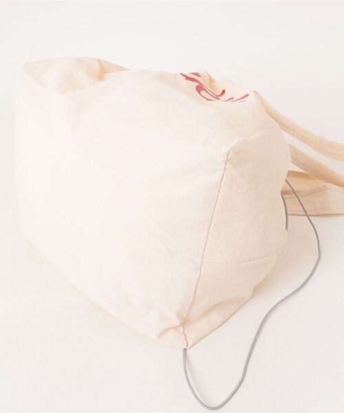 florist（フローリスト）の「【A4収納・軽い◎】ドロストポップカラートートバッグ/推し活バッグ/参戦バッグ（トートバッグ・レディース・ライトグリーン/レッド/グレー/ライトイエロー/ホワイト/ブラック・FREE）」の22枚目の写真