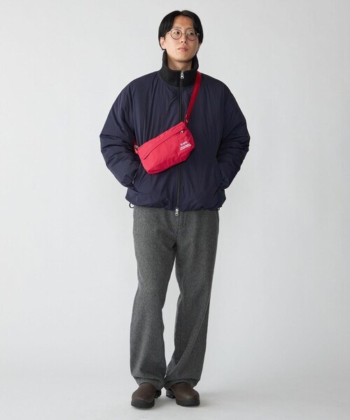 SHIPS(シップス)の「【WEB限定】SHIPS: 60/40クロス ミニ ショルダー バッグ(ショルダーバッグ・メンズ・レッド/ネイビー/ブラック/グレー・ONE SIZE)」の5枚目の写真