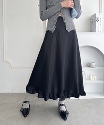セール】スカート（ブラック/黒色系・サテン）ファッション通販