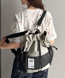 【美品】ハート バックパック ショルダーバッグ 2way ブラック 2wayバッグパック J－BIZ 3 2 WAY
