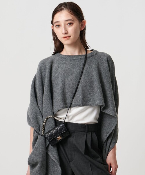 UNITED ARROWS(ユナイテッドアローズ)の「マイクロ マルチ ウォレット(財布・レディース・オフホワイト/ブラック・FREE)」の7枚目の写真