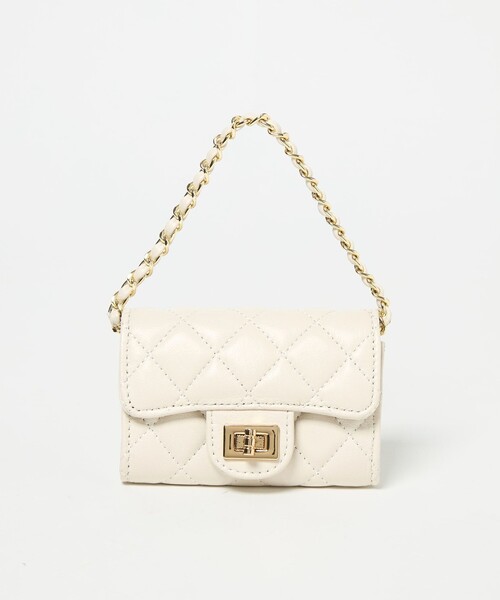 UNITED ARROWS(ユナイテッドアローズ)の「マイクロ マルチ ウォレット(財布・レディース・オフホワイト/ブラック・FREE)」の11枚目の写真