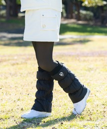 UNDOVE（アンドゥーブ）の「UNDOVEgolf【三枝こころコラボ】中わたレッグウォーマー　(ゴルフウェア/レディースゴルフウェア/ゴルフ/golf/ゴルフグッズ/はっ水/UV/ファスナー使用)（その他雑貨・レディース）」