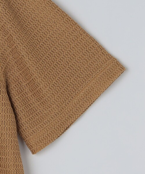 City Ambient Products: レギュラーカラー メッシュ シアー シャツ