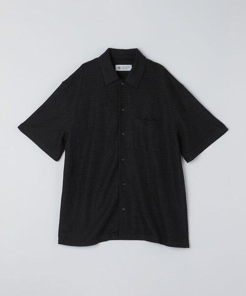 City Ambient Products（シティアンビエントプロダクツ）の「City Ambient Products: レギュラーカラー メッシュ シアー シャツ（シャツ/ブラウス・メンズ・サックスブルー/ブラック/キャメル・SMALL/LARGE/MEDIUM）」の12枚目の写真