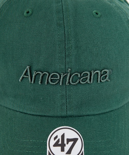 新品　アメリカーナ Americana 47 キャップ　グリーン Americana [アメリカーナ] 47 クリーンナップキャップ [FC-021