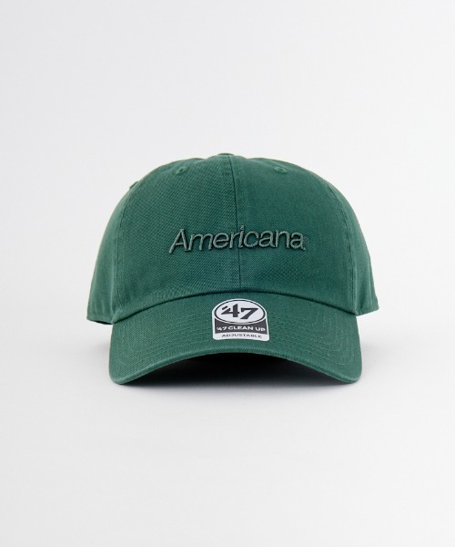 【新品未使用】ドゥーズィエムクラス アメリカーナ クリーンナップ キャップ Americana/アメリカーナ] 47 クリーンナップ ブランドロゴ刺繍
