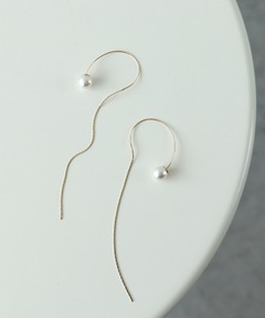 Hirotaka/ヒロタカ Pearl Arrow Earring（ピアス（片耳用