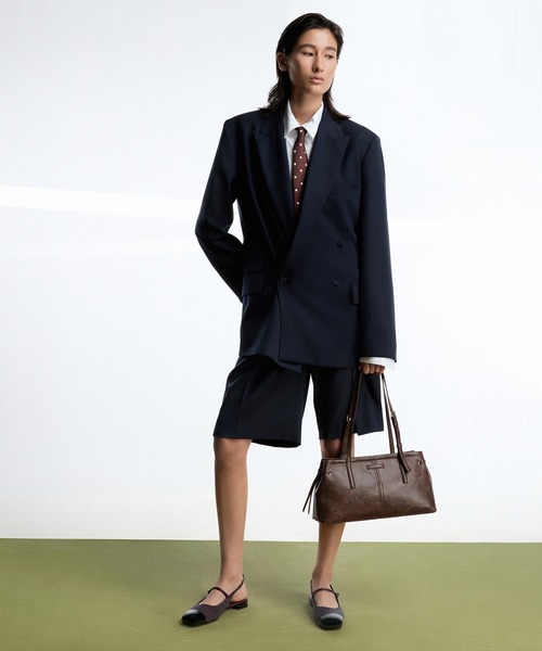 Noane ノアン イーロンゲイティドハンドルショルダーバッグ CHARLES ＆ KEITH ショルダーバッグ バッグ Noane ノアン