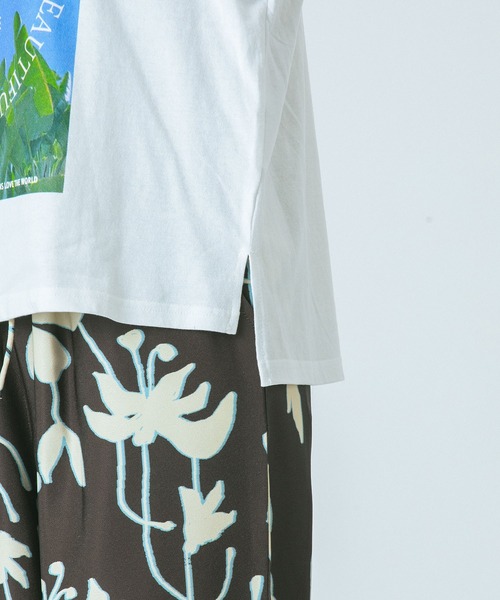 ROSE BUD(ローズバッド)の「(GENE HEAVENS)BEAUTIFUL MOMENT PHOTO TEE(Tシャツ/カットソー・レディース・ブラック/ホワイト・ONE SIZE)」の13枚目の写真