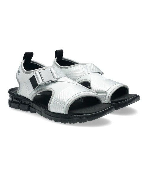 ASICS（アシックス）の「GEL-QUANTUM 90 SD / ゲルクォンタム 90 エスディー（サンダル・メンズ・シルバーグレー・29/22/28/27/26/25/24/23/30）」の6枚目の写真