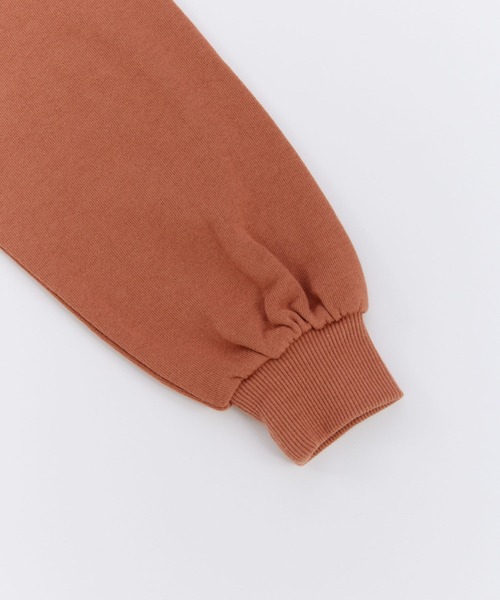 Ocean&Ground（オーシャン&グラウンド）の「BASEBALL FUNﾌﾟﾘﾝﾄｽｳｪｯﾄ（スウェット・キッズ・ブラウン/ライトグリーン/キナリ・80/90/100/110/120/130/140）」の10枚目の写真