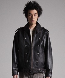 GRANCY(OV[)́yGRANCYzNapoleon Leather Blouson / i|IU[u](u])