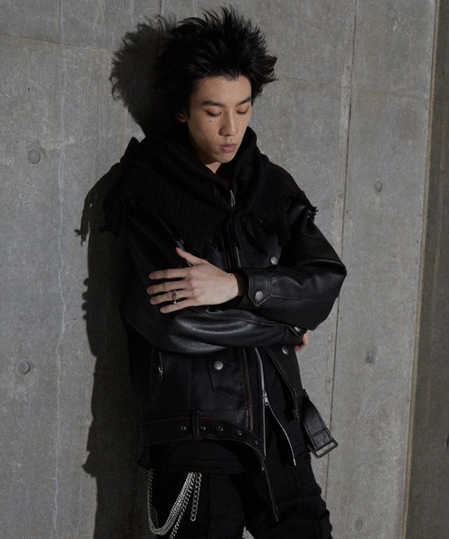 GRANCY】Napoleon Leather Blouson / ナポレオンレザーブルゾン