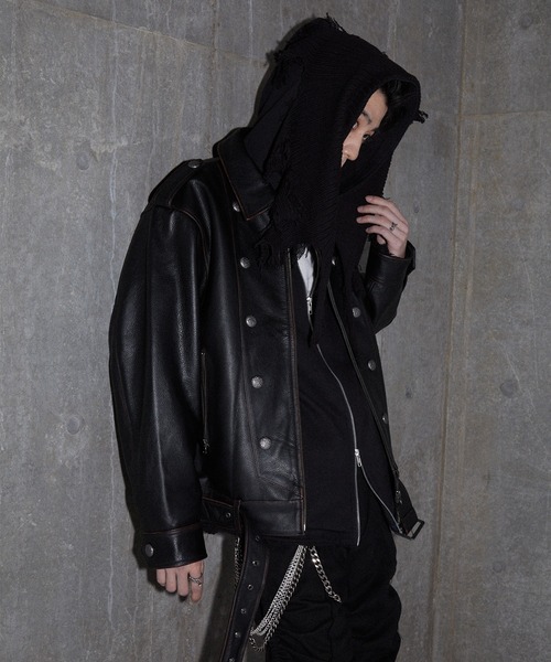 GRANCY】Napoleon Leather Blouson / ナポレオンレザーブルゾン