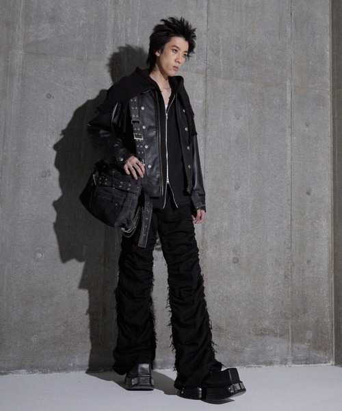 GRANCY】Napoleon Leather Blouson / ナポレオンレザーブルゾン