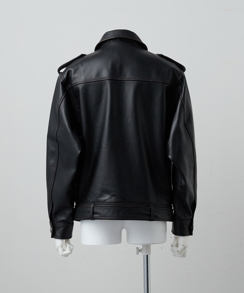 GRANCY】Napoleon Leather Blouson / ナポレオンレザーブルゾン