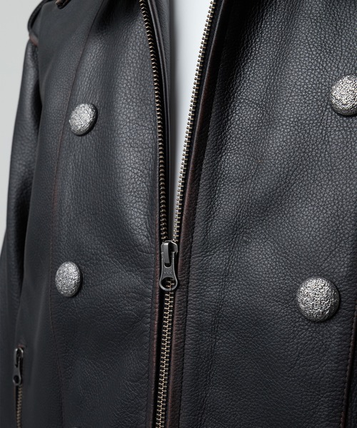 GRANCY】Napoleon Leather Blouson / ナポレオンレザーブルゾン