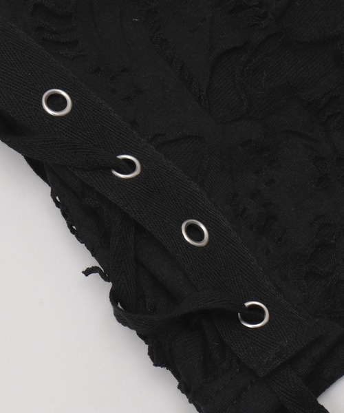 Figments（フィグメンツ）の「ハードパンクタンク（タンクトップ・レディース・ブラック・FREE）」の4枚目の写真