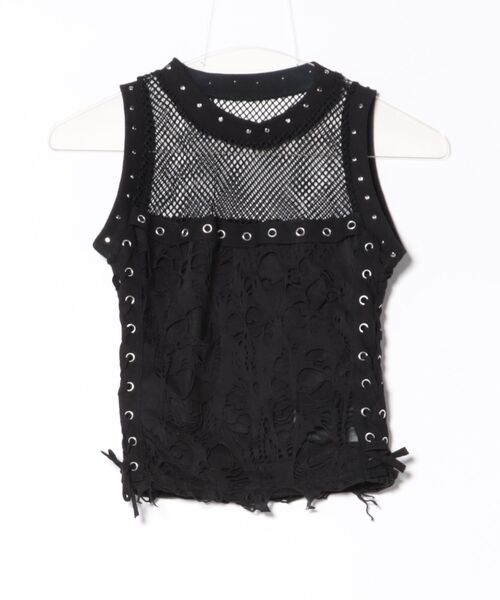 Figments（フィグメンツ）の「ハードパンクタンク（タンクトップ・レディース・ブラック・FREE）」の7枚目の写真