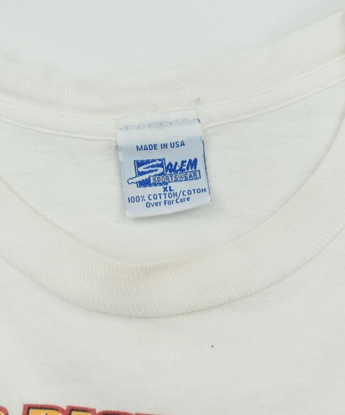 VINTAGE(ヴィンテージ)の「【USED】90’s SALEM “NBA Houston Rockets” バスケ Tシャツ USA製(Tシャツ/カットソー・メンズ・ホワイト・X-LARGE)」の9枚目の写真