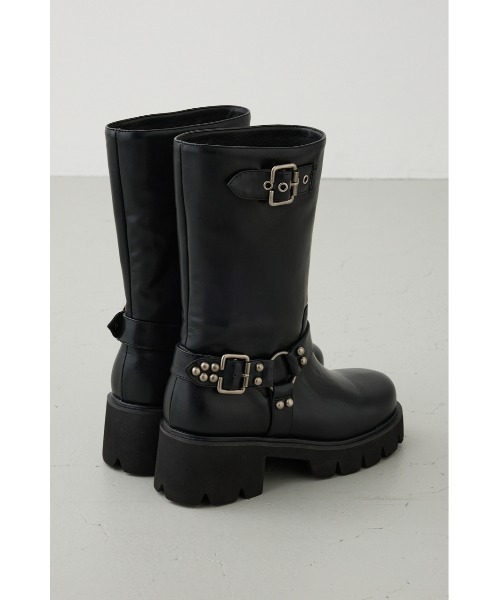 AZUL by moussy(アズールバイマウジー)の「ヴィンテージライクエンジニアブーツ(ブーツ・レディース・ブラウン/ブラック・SMALL/LARGE/MEDIUM)」の8枚目の写真