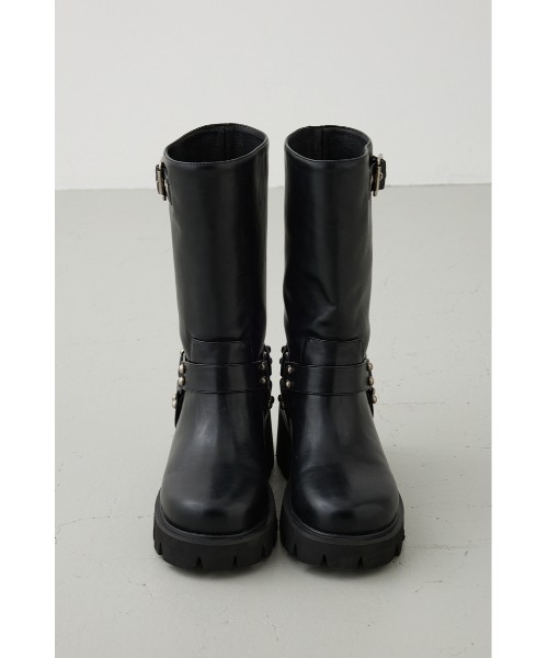 AZUL by moussy(アズールバイマウジー)の「ヴィンテージライクエンジニアブーツ(ブーツ・レディース・ブラウン/ブラック・SMALL/LARGE/MEDIUM)」の9枚目の写真