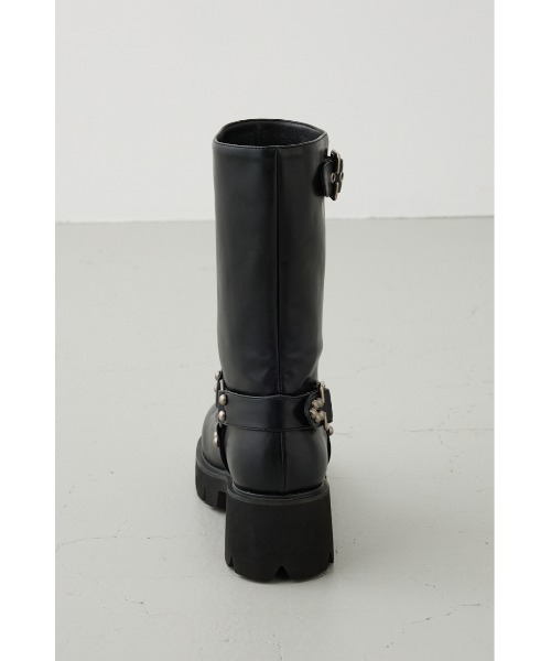 AZUL by moussy(アズールバイマウジー)の「ヴィンテージライクエンジニアブーツ(ブーツ・レディース・ブラウン/ブラック・SMALL/LARGE/MEDIUM)」の10枚目の写真