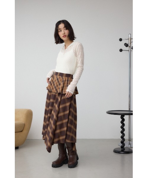 AZUL by moussy(アズールバイマウジー)の「ヴィンテージライクエンジニアブーツ(ブーツ・レディース・ブラウン/ブラック・SMALL/LARGE/MEDIUM)」の18枚目の写真