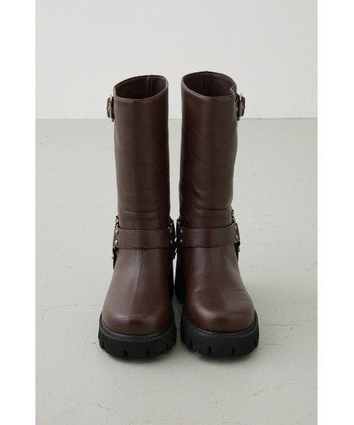 AZUL by moussy(アズールバイマウジー)の「ヴィンテージライクエンジニアブーツ(ブーツ・レディース・ブラウン/ブラック・SMALL/LARGE/MEDIUM)」の21枚目の写真
