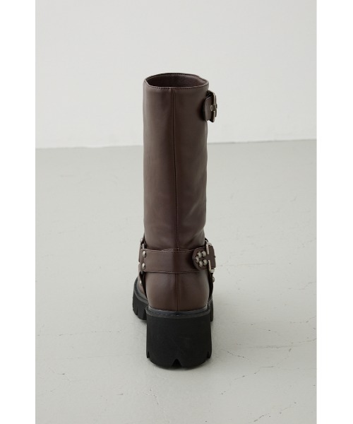 AZUL by moussy(アズールバイマウジー)の「ヴィンテージライクエンジニアブーツ(ブーツ・レディース・ブラウン/ブラック・SMALL/LARGE/MEDIUM)」の22枚目の写真