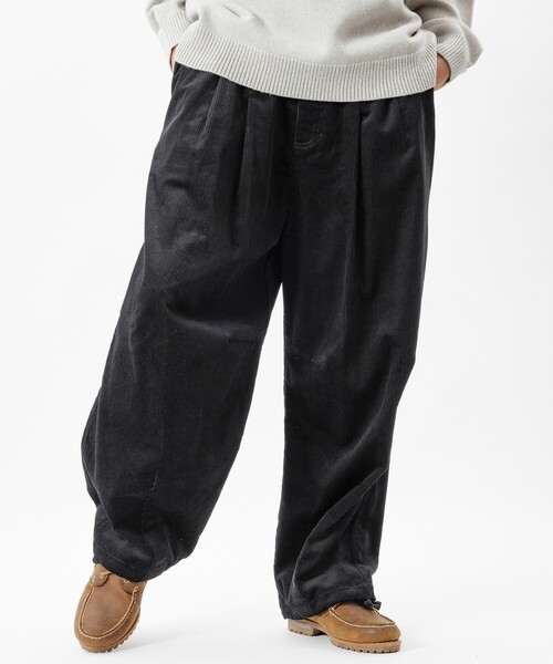 FREAK'S STORE（フリークスストア）の「限定展開 ワイドシルエット コーデュロイ ミリタリーサーカスパンツ / スノ―パンツ（その他パンツ・メンズ・ブラック/ブラウン/チャコールグレー/ベージュ・LARGE/MEDIUM/SMALL）」の16枚目の写真