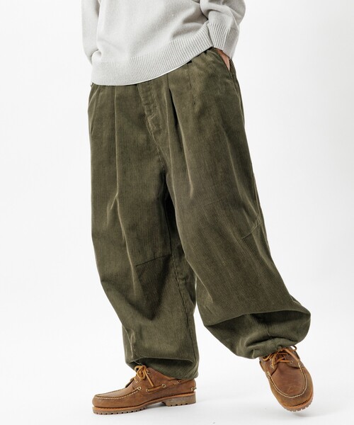 セール】限定展開 ワイドシルエット コーデュロイ ミリタリーサーカス