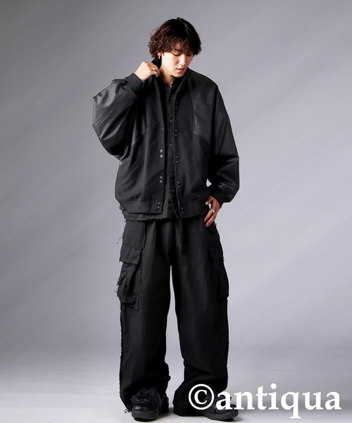 antiqua(アンティカ)の「異素材切り替えジャケット(その他アウター・レディース・ブラック・ONESIZE)」の20枚目の写真