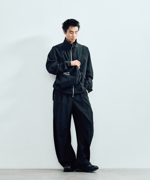SHINYAKOZUKA(シンヤコヅカ)の「【復刻】CONZ別注 ORDINARY WANDERING BAG/ナイロン/撥水機能/SHINYAKOZUKA(ショルダーバッグ・メンズ・ブラック・FREE)」の2枚目の写真