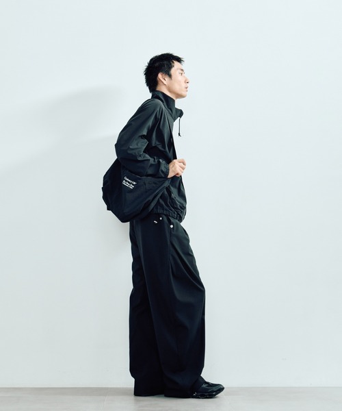 SHINYAKOZUKA(シンヤコヅカ)の「【復刻】CONZ別注 ORDINARY WANDERING BAG/ナイロン/撥水機能/SHINYAKOZUKA(ショルダーバッグ・メンズ・ブラック・FREE)」の3枚目の写真